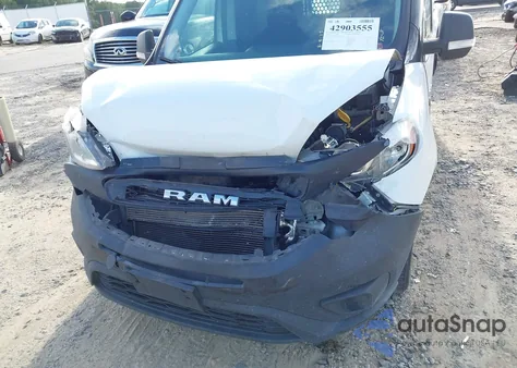 2019 Ram Promaster City Tradesman z USA, uszkodzony, nr VIN ZFBHRFAB9K6N30272